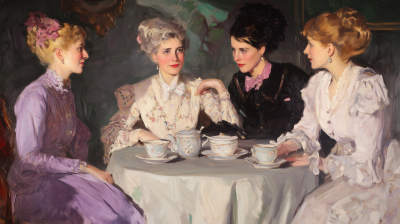 Bohemian Elegance in Edwardian Paris