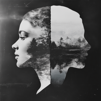 Psychedelic Double Exposure