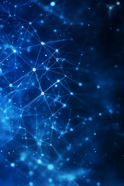Glowing Neuron Web