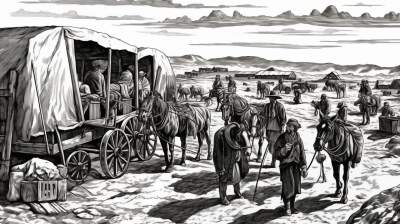 Mongolian Tradition at Checkpoint