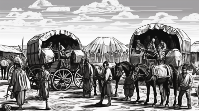 Mongolian Tradition at Checkpoint