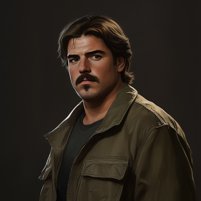 1970s Man Portrait
