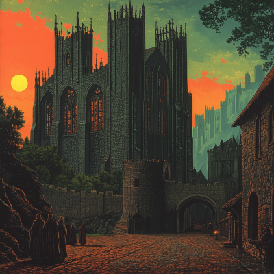 Gothic Church in the City