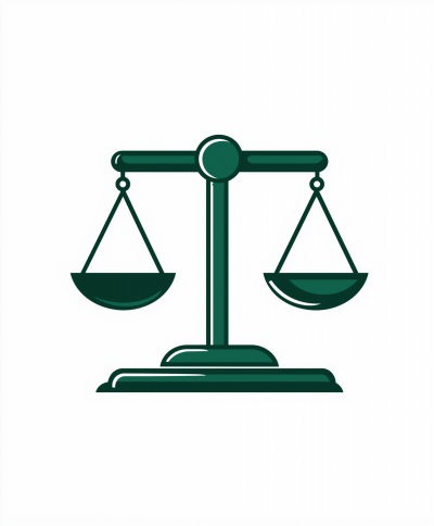 Old Fashion Weight Scale Illustration