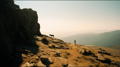 Mustang in Wilderness