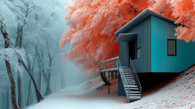 Magical Aurora Cabin
