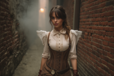 Steampunk Time Traveler