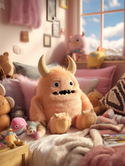 Cute Plush Monster