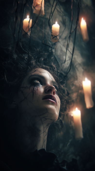 Surreal Horror Portrait