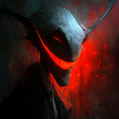 Demonic Creature in Chaos