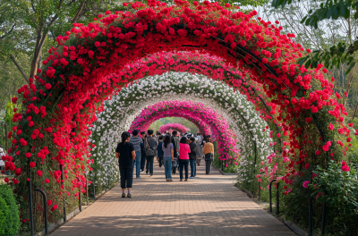 Charming Rose Arch