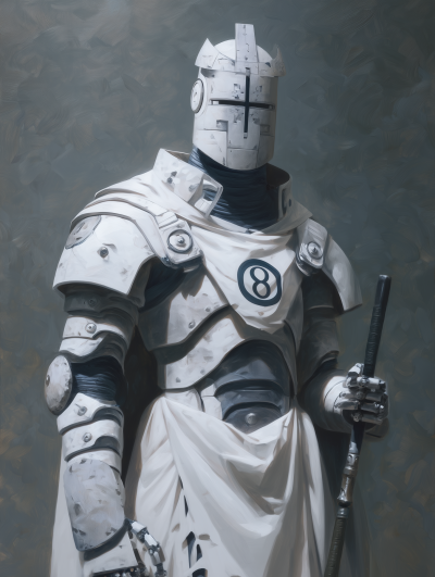 Bulky Warforged Portrait