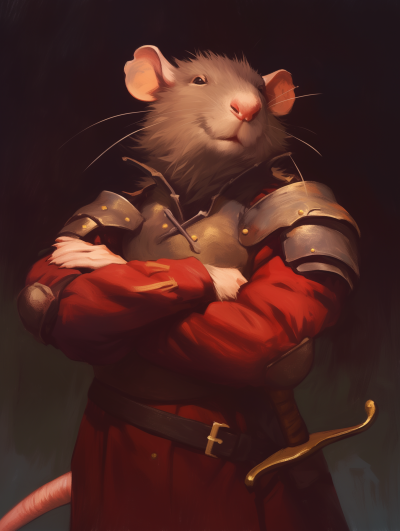 War Weary Rat Warrior
