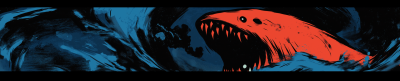 Red Sea Creature in Maelstrom