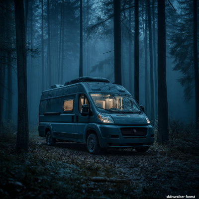 Spooky Night in Skinwalker Forest
