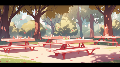 Public Park Illustration