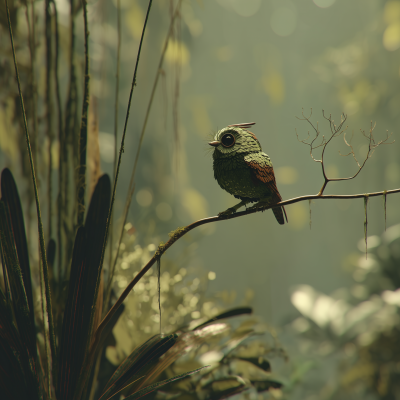 Lonely Chimera Bird