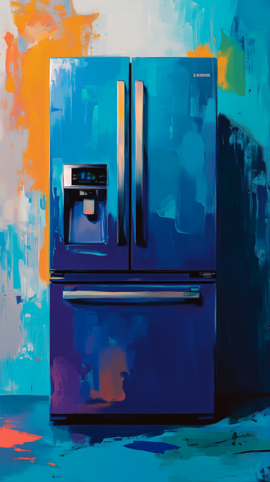 Pop Art Refrigerator