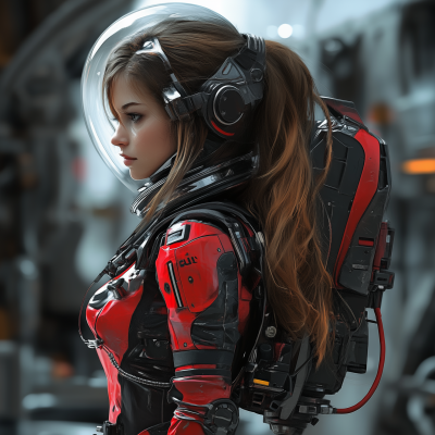 Cyberpunk Soldier