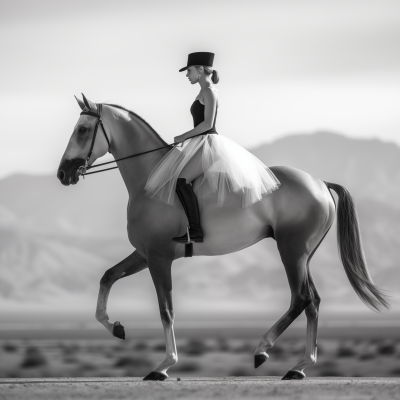 Ballet Dancer on Horse