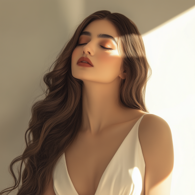 Elegant Saudi Arabian Model