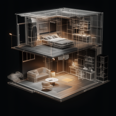 3D Room Scanner Logo