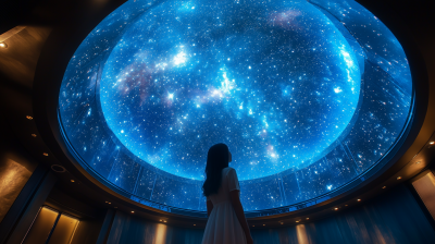 Interactive Starry Sky Dome