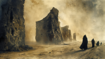 Dark Surreal Landscape
