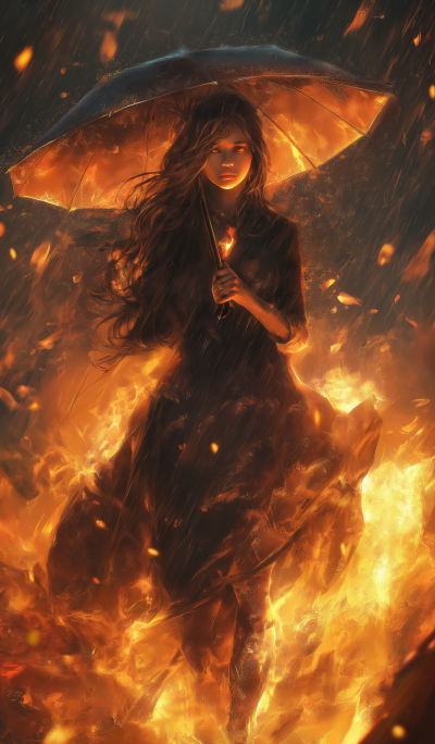 Demon in the Fire Rain