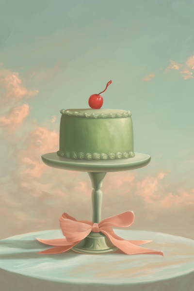 Surreal Cake Encounter