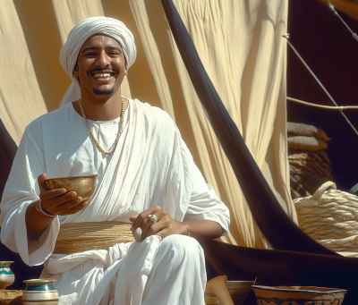 Happy Arab Sheikh