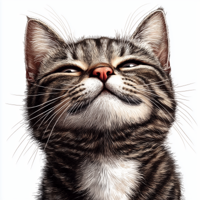 Squinting Cat