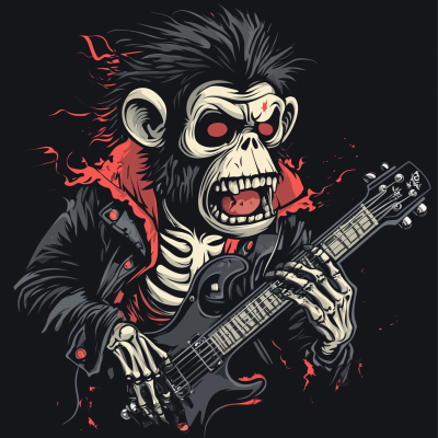 Zombie Monkey Logo