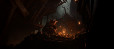 Goblin Overseer in the Mine