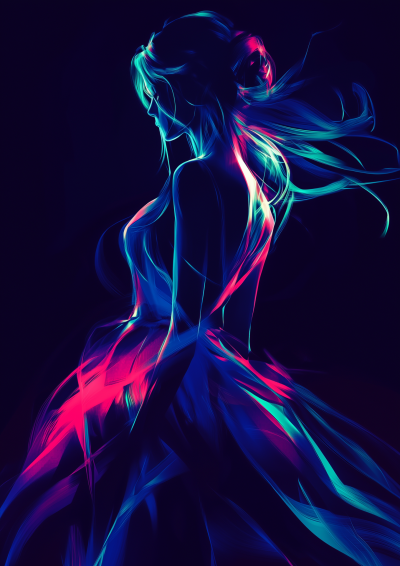 Modern Dress Woman
