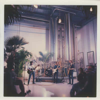 Vintage Distillery Interior