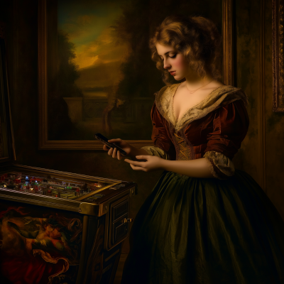 Renaissance Pinball Machine