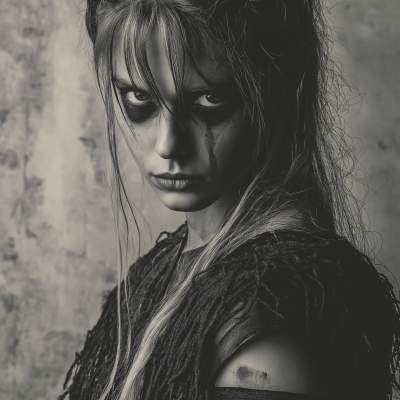 Viking Warrior Portrait