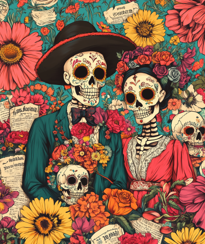 Mexican Mural Design