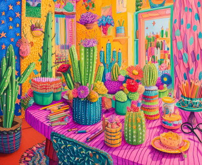 Cactus Themed Birthday Party
