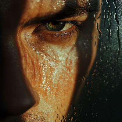 Cinematic Rain Pattern