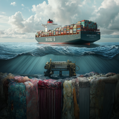 Underwater Textile Scene