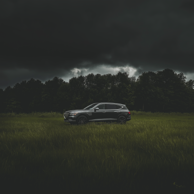 Genesis GV80 in Nature