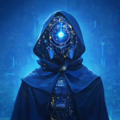 Smiling Robot Wizard