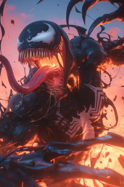 Venom Battle Scene