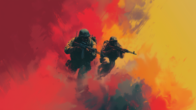 Soldiers on the Front Lines