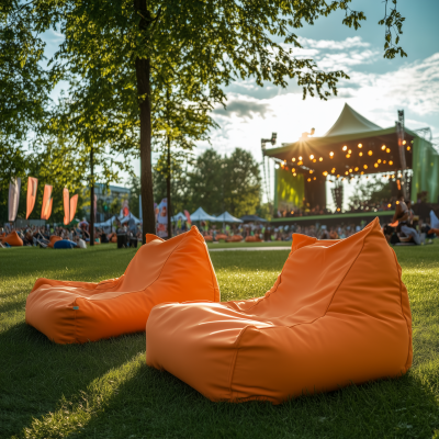 Green Chill Zone at Music Festival