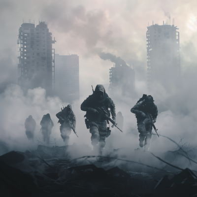Soldiers in the Mist