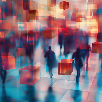 Floating Cubes