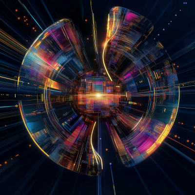 Futuristic Digital Portal